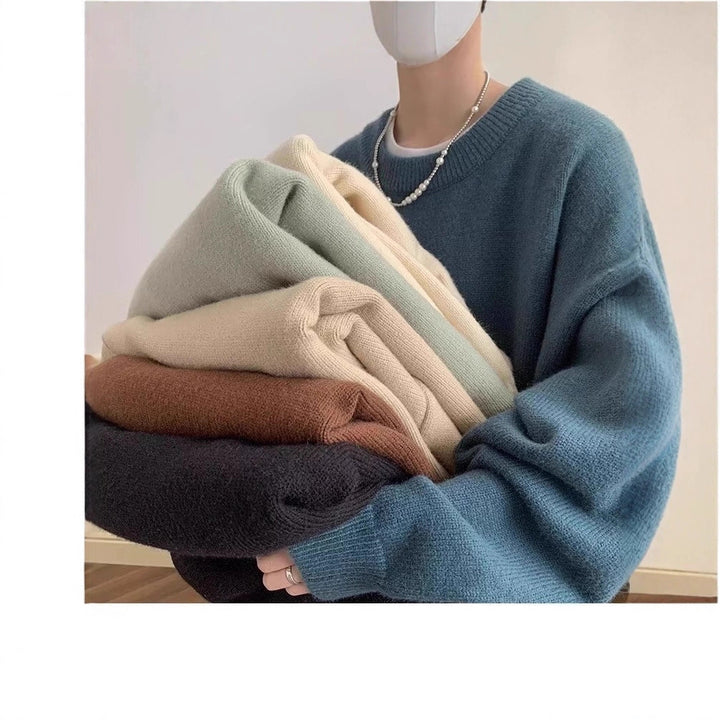 Damen Bequemer Oversize-Pullover Drune