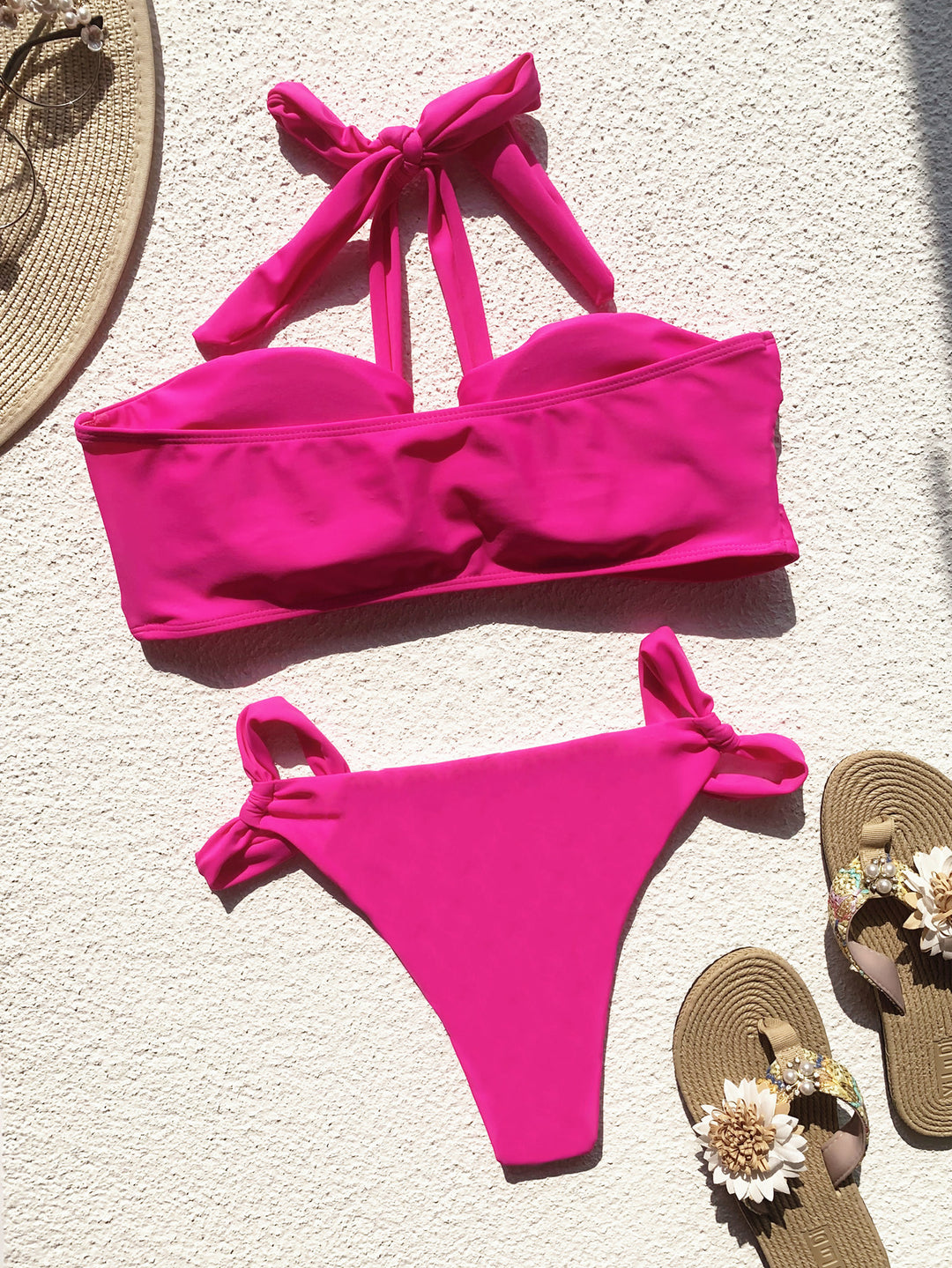 Damen Raffinierter Bikini mit innovativem Wickeldesign Drune