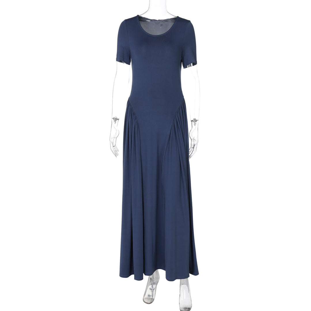 Damen Elegantes Maxikleid mit geschmeidiger Passform Drune