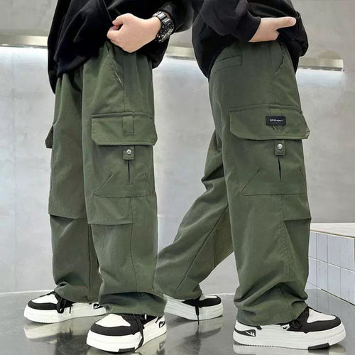Unisex weite Cargo-Hose mit praktischen Taschen Drune