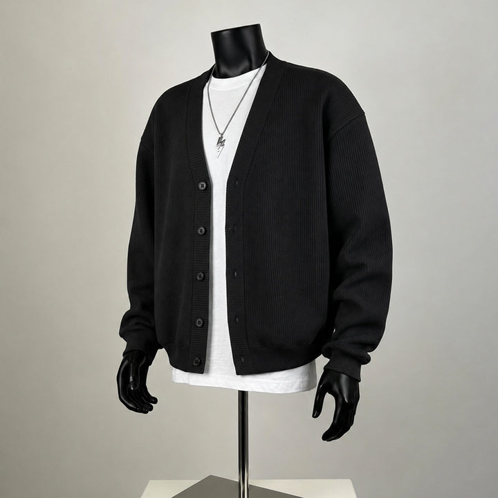 Herren Schicker Strickcardigan Drune