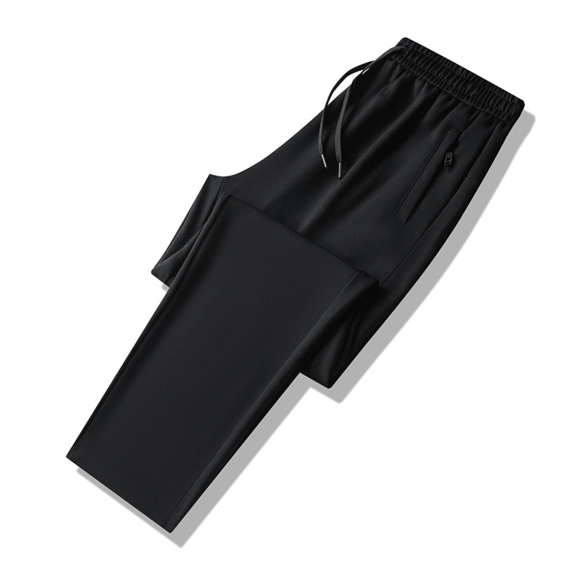Herren Atmungsaktive Tech‑Jogginghose mit elastischem Bund, Kordelzug & schlanker Tapered‑Silhouette Drune