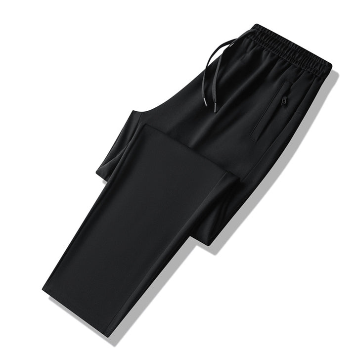 Herren Atmungsaktive Tech‑Jogginghose mit elastischem Bund, Kordelzug & schlanker Tapered‑Silhouette Drune
