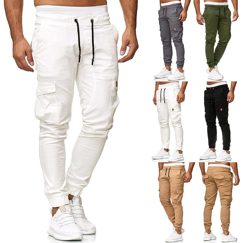 Herren Cargo-Jogginghose mit elastischem Bund und praktischen Taschen Drune