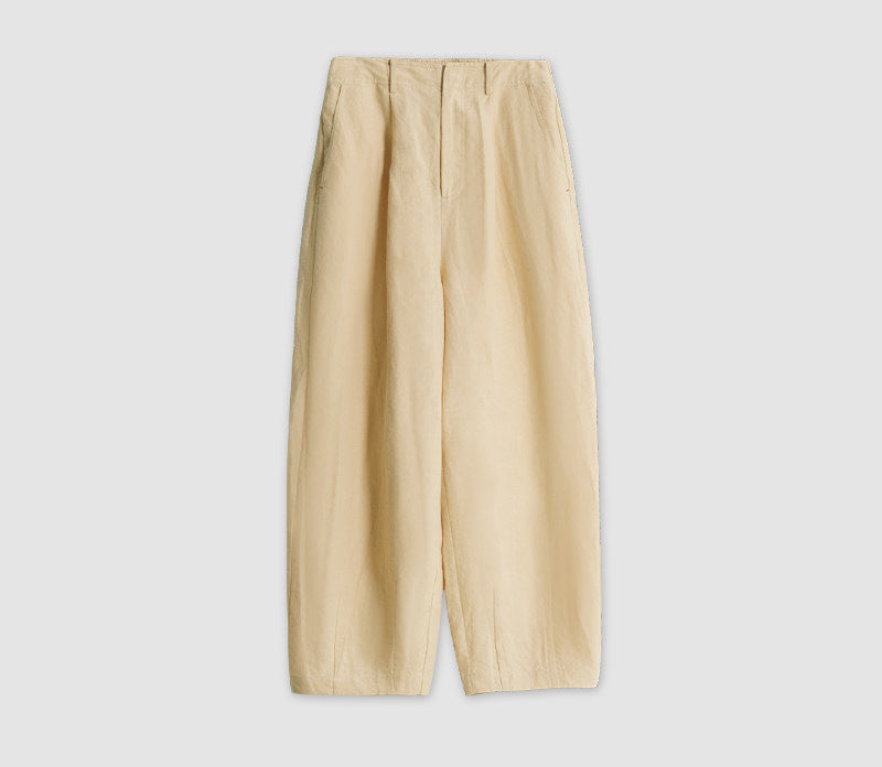 Damen Bequeme und elegante Leinenhose Drune