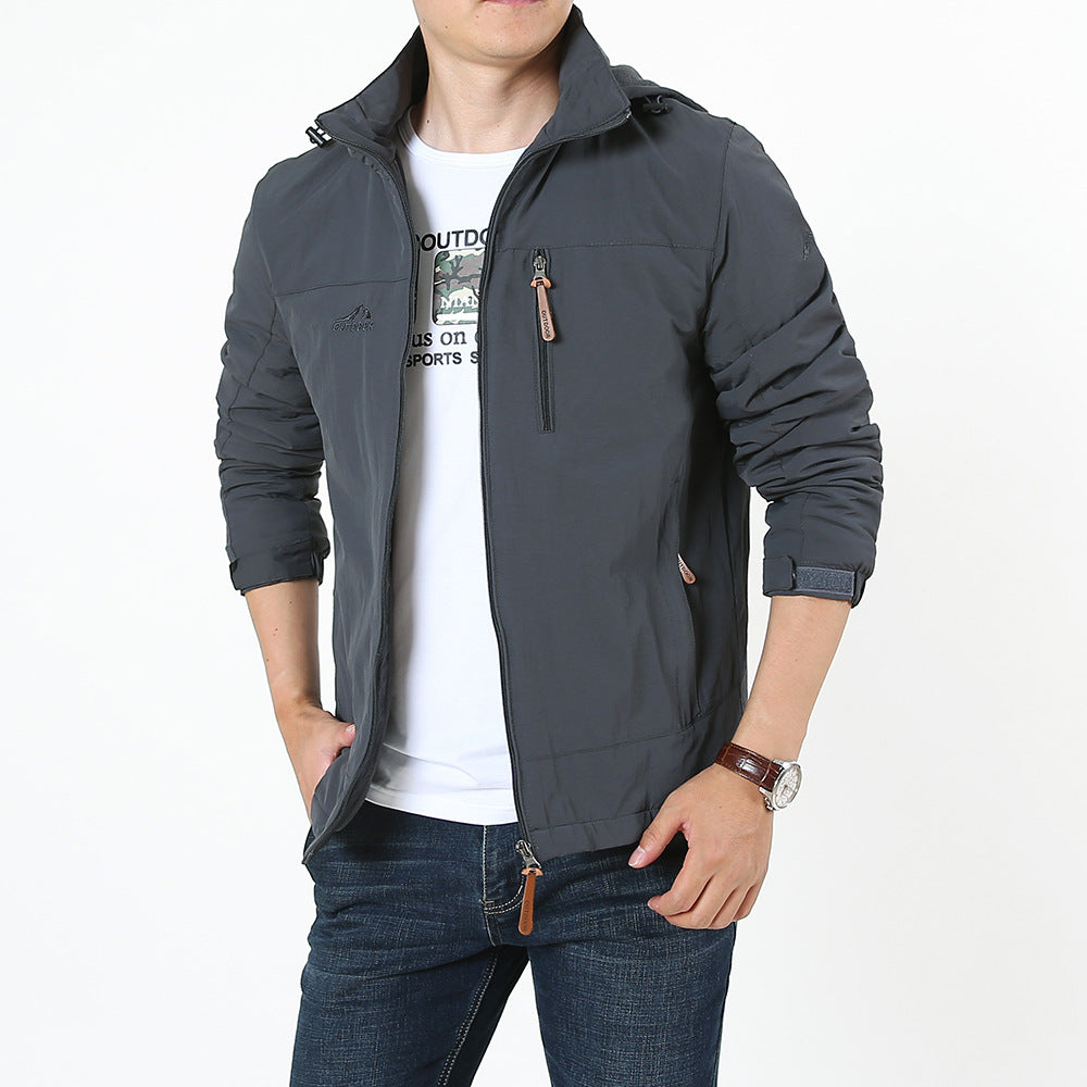 Herren Sportliche Outdoorjacke Drune