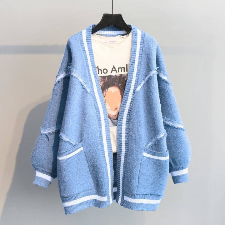 Damen Übergroßer Strickcardigan Drune