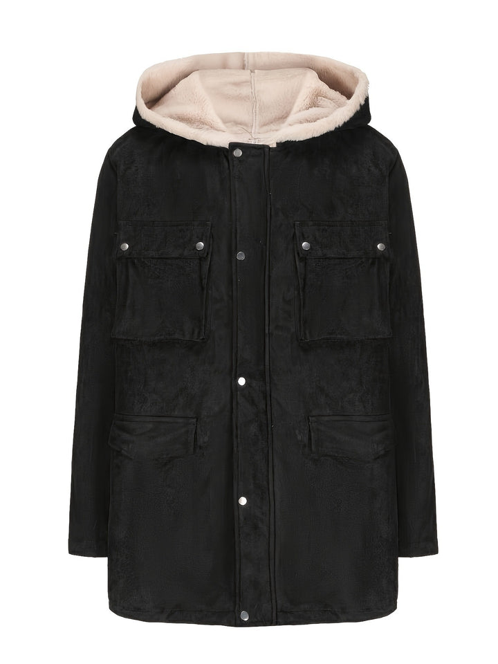 Damen Wickeljacke mit kuscheligem Innenfutter Drune