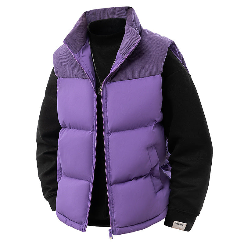 Herrenmode Steppjacke mit Kragen Drune