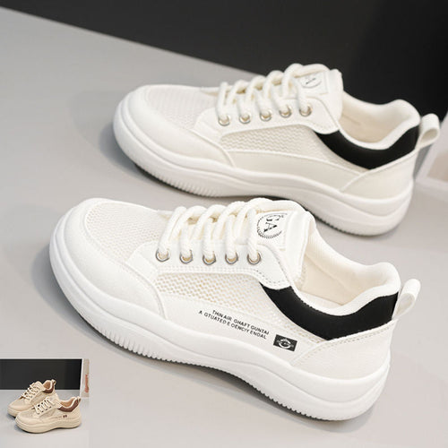 Damen Sportliche Sneakers mit atmungsaktiver Mesh-Oberfläche und bequemer Dämpfung Drune