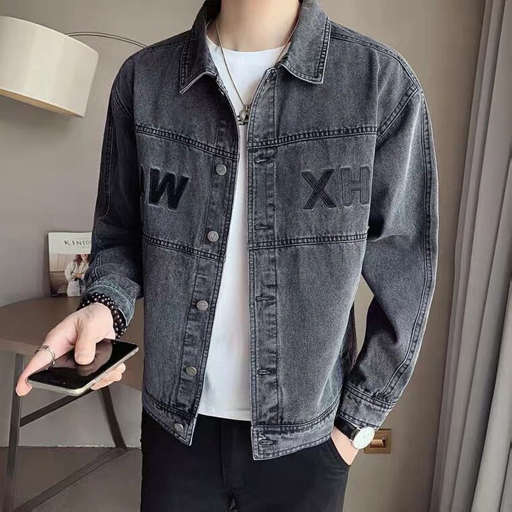 Herren Modische Denimjacke Drune
