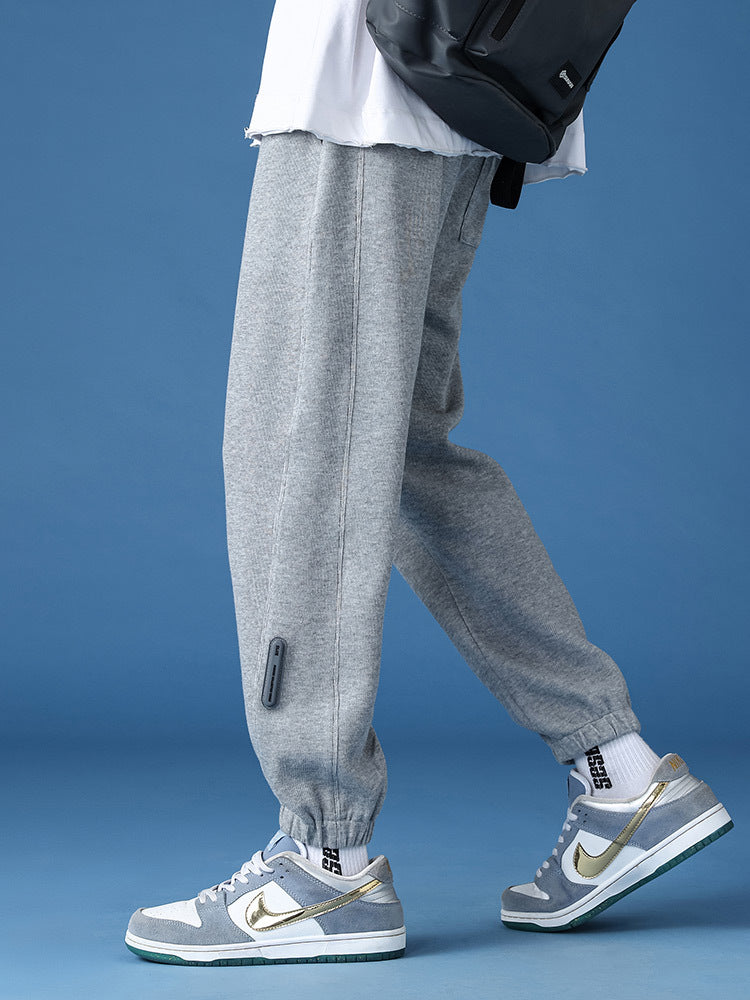 Unisex Relax-Fleece Jogginghose mit elastischem Bund und Bündchen Drune