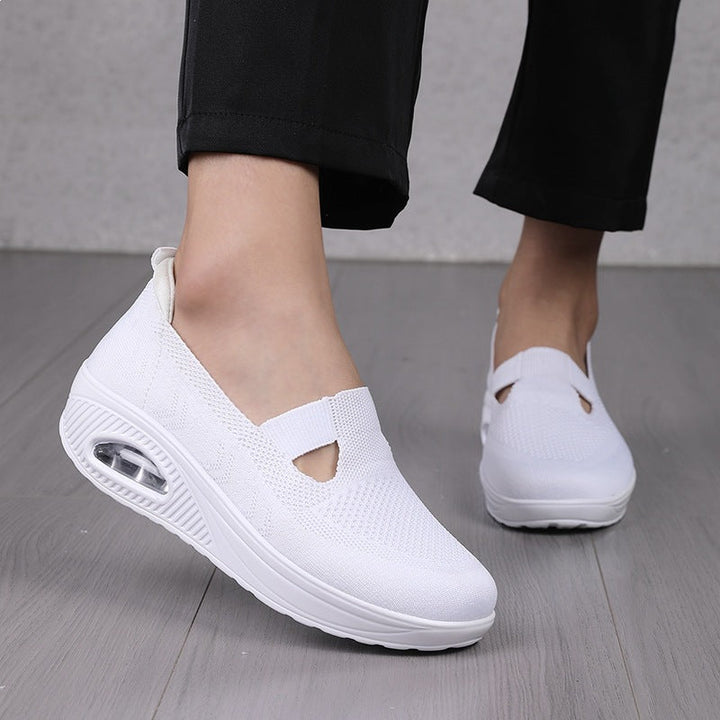 Damen Bequeme Luftige Slip-On Schuhe Drune