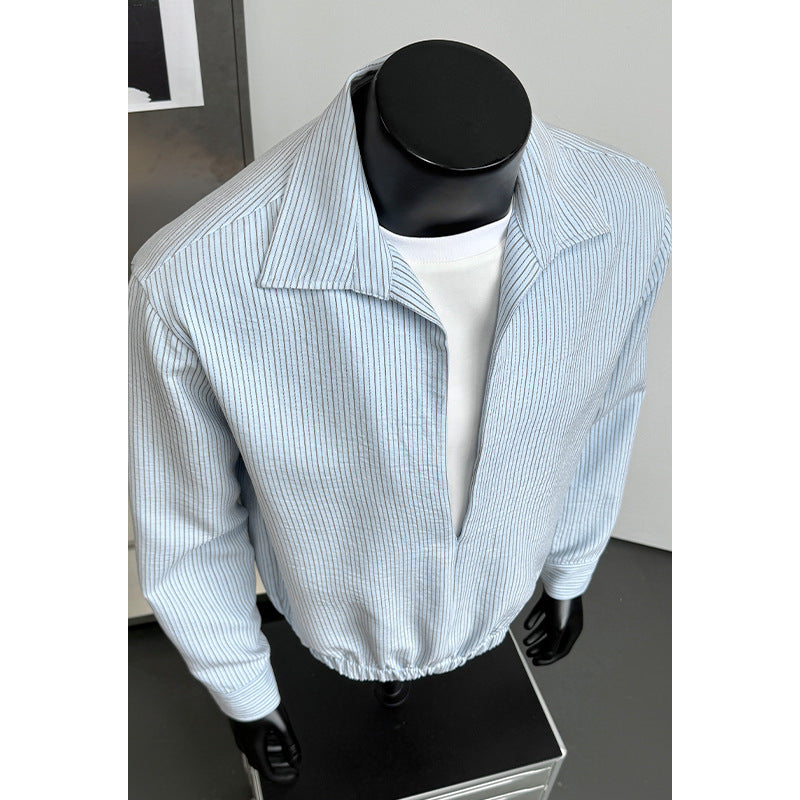 Herren Modische und lässige Oberjacke Drune