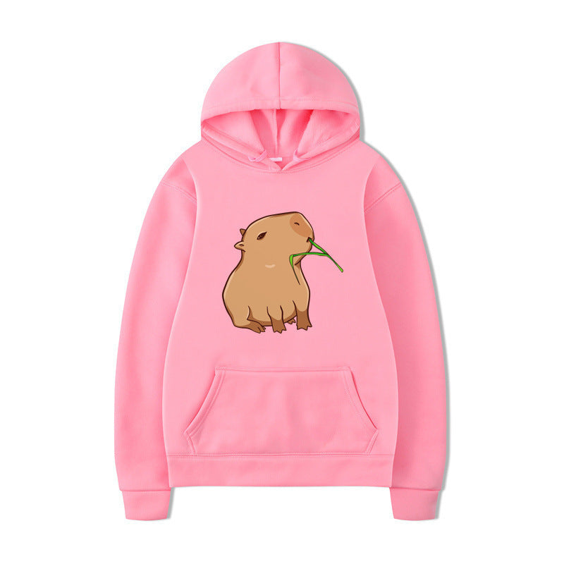 Damen Kapuzensweater mit witzigem Tierdesign und bequemer Passform Drune
