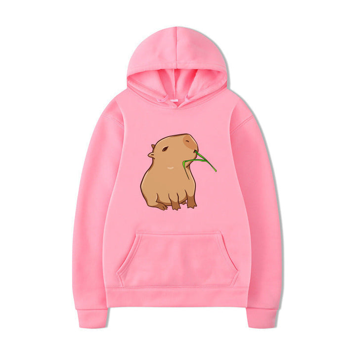 Damen Kapuzensweater mit witzigem Tierdesign und bequemer Passform Drune