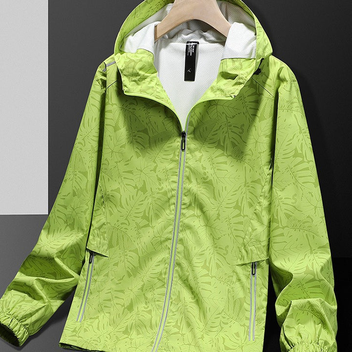 Damen Leichte Regenjacke mit verstellbarem Kapuzenverschluss Drune