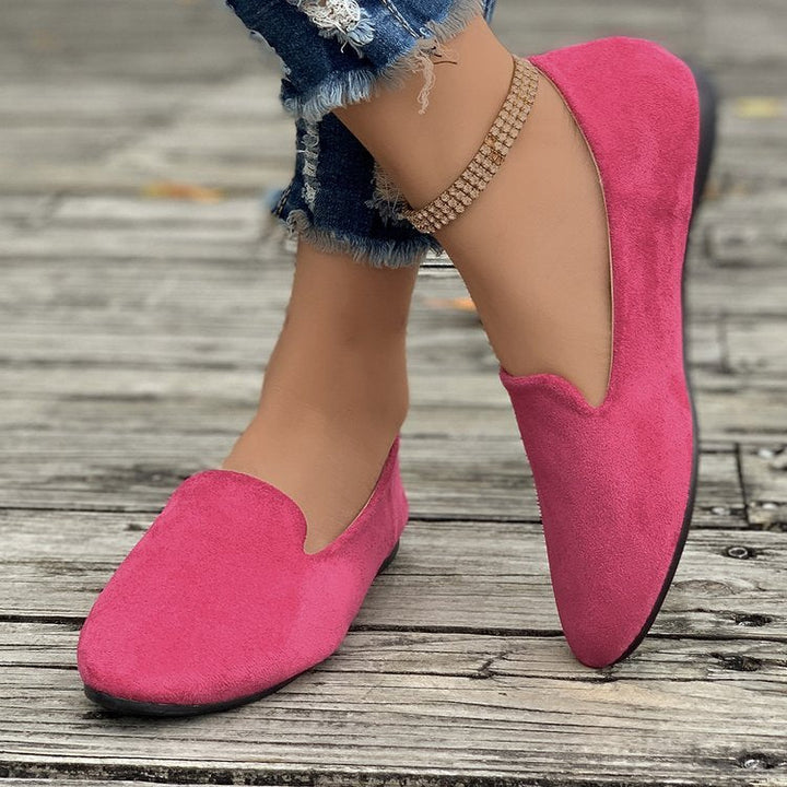 Damen Mokassins aus hochwertigem Wildleder mit elegantem Schnitt Drune
