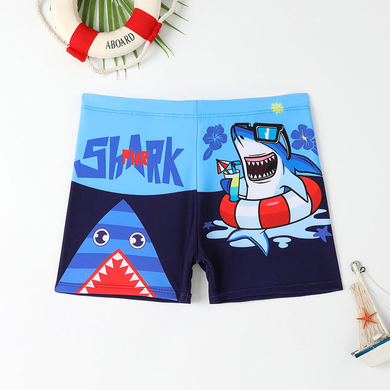 Jungen Schwimmshorts mit maritimen Motiv Drune