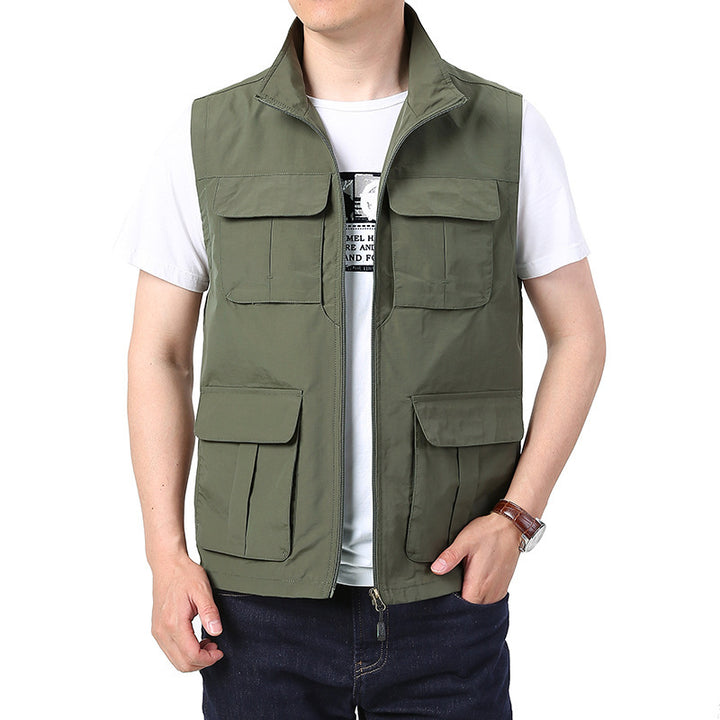 Herren Vielseitige Cargo-Weste Drune