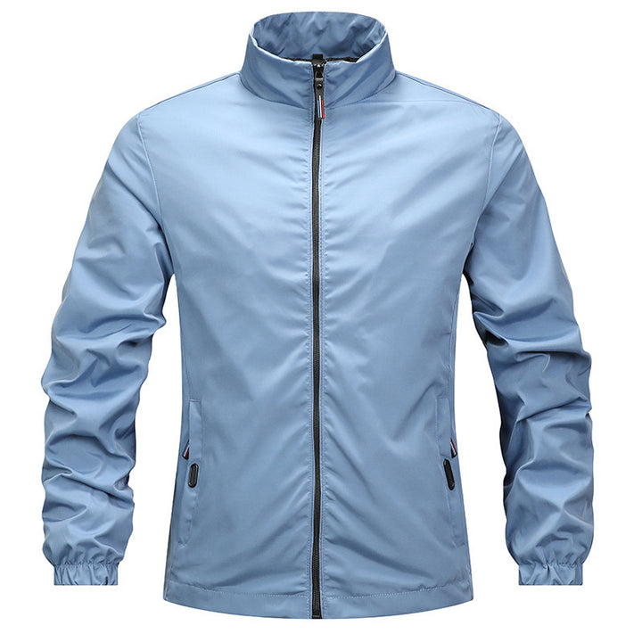 Herren Sportliche Übergangsjacke mit abnehmbarer Kapuze Drune