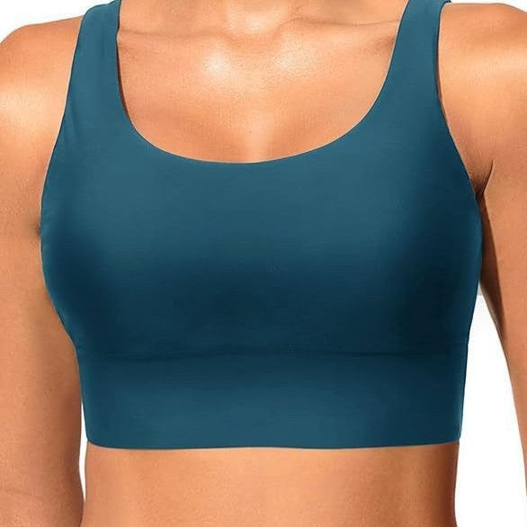 Damen sportlicher Crop-Top mit klassischen Streifen Drune