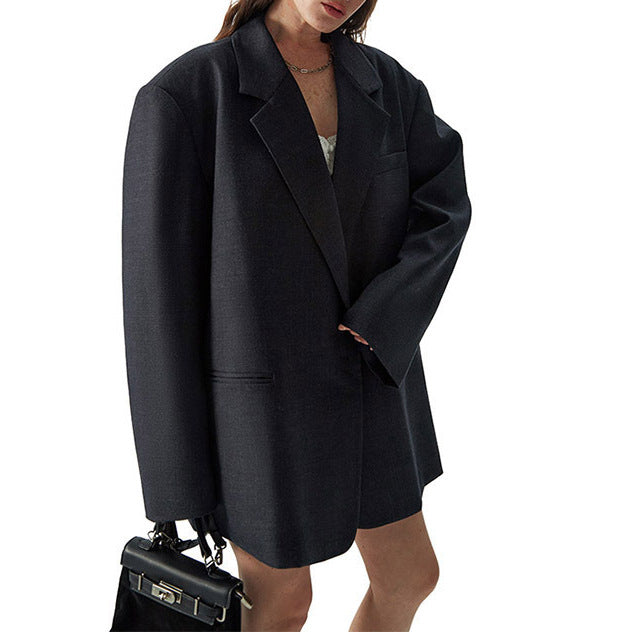 Damen Oversized Blazer mit lässigem Schnitt Drune
