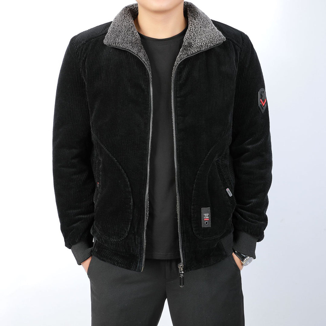 Herren Bequeme und stilvolle Cordjacke Drune