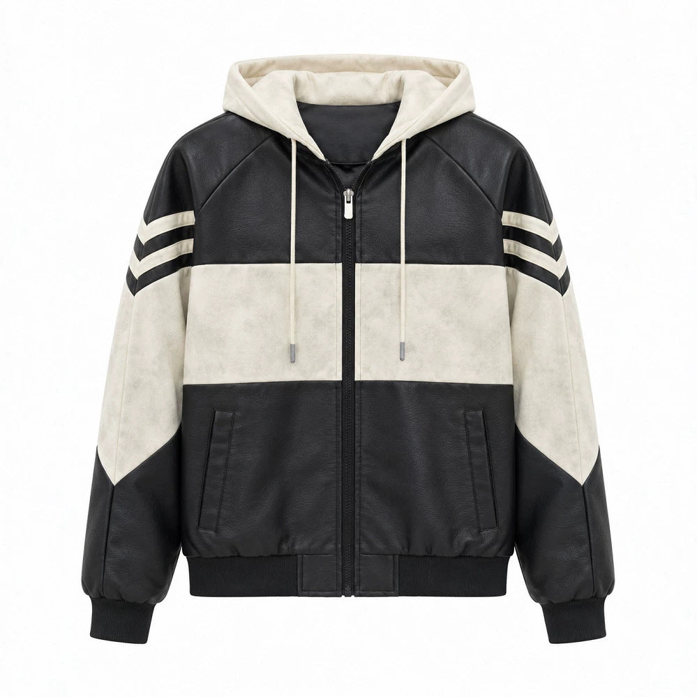 Damen Sportliche Kapuzenjacke Drune
