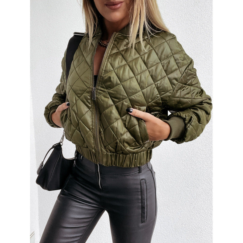 Damen Steppjacke mit elastischem Bund und praktischen Taschen Drune