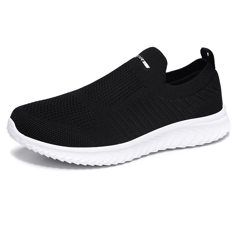 Damen Atmungsaktive Slip-On Sneakers mit elastischem Strick-Obermaterial Drune