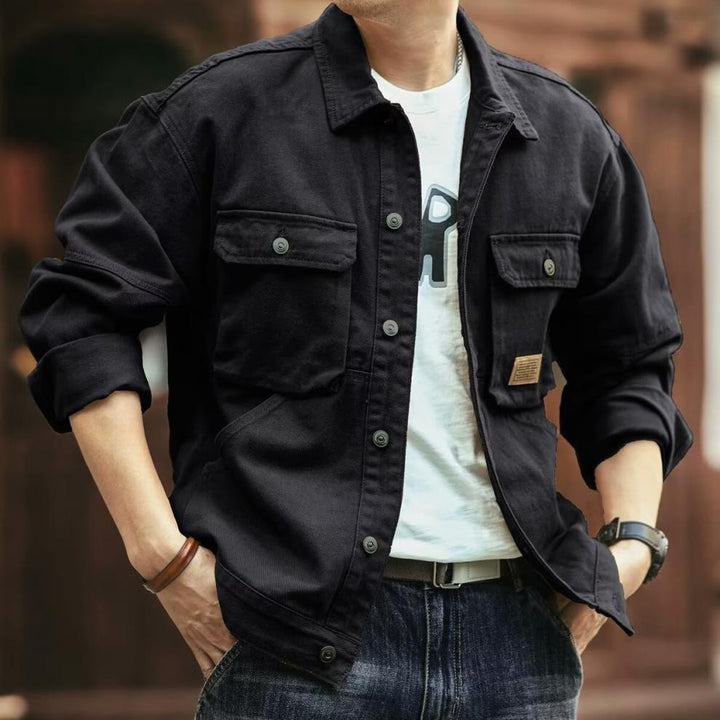 Herren Urbaner Utility-Jacke Drune