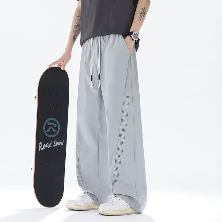 Herren Sportliche und atmungsaktive Relaxed Fit Hose