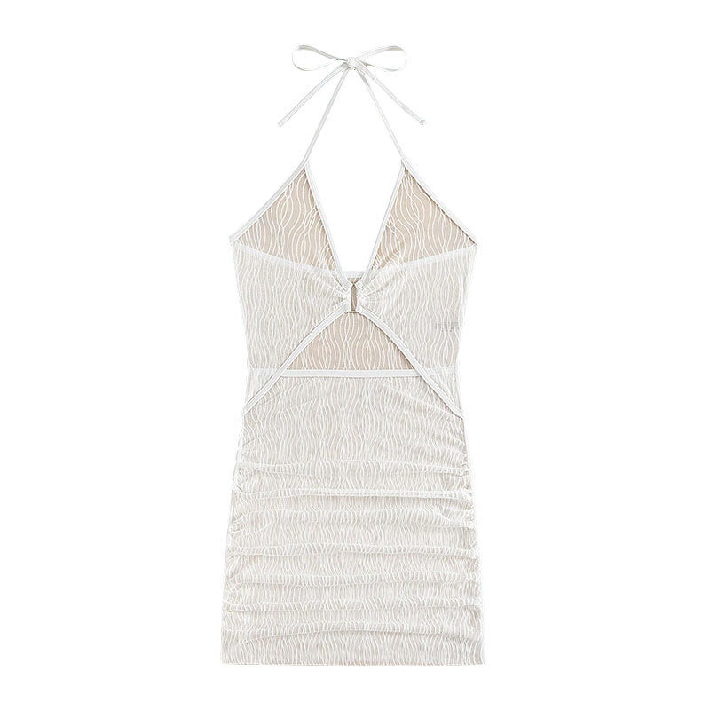Damen figurbetonter Strandkleid Drune