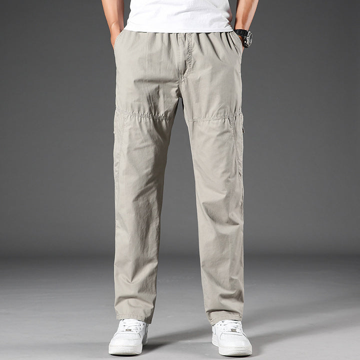 Herren Multifunktions-Cargohose mit elastischem Bund Drune
