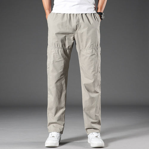 Herren Multifunktions-Cargohose mit elastischem Bund Drune