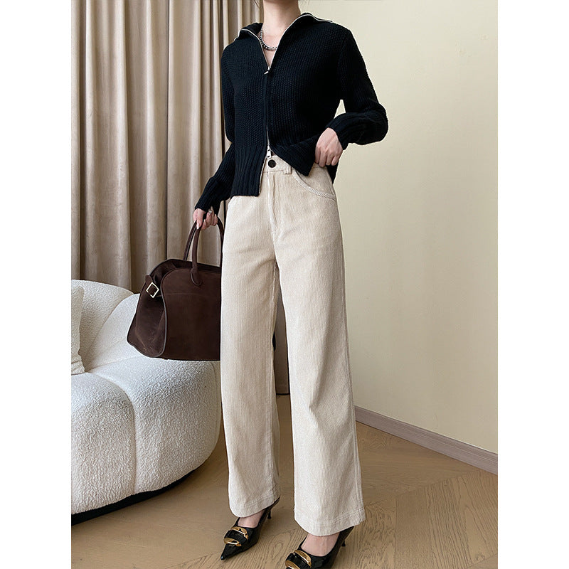 Damen Bequeme und stilvolle Cord-Hose Drune