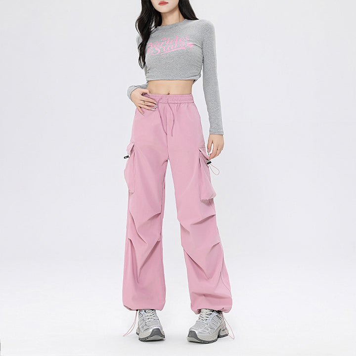Damen Modische Cargo-Hose Drune