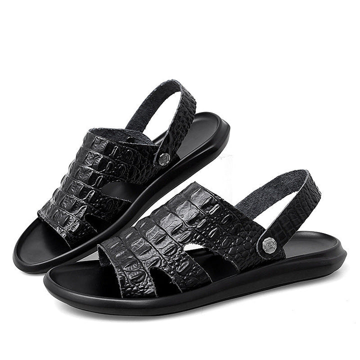 Herren Komfortable Ledersandalen mit ergonomischem Design Drune