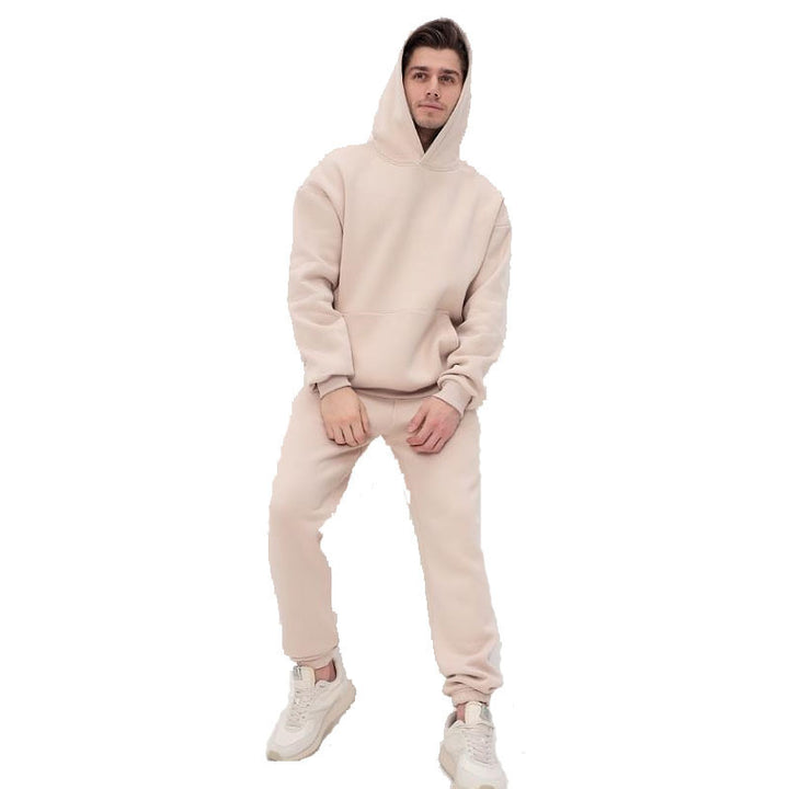 Damen nan extraweicher Oversize-Hoodie mit strukturierter Kängurutasche, überschnittener Schulter und angerauter Innenseite Drune