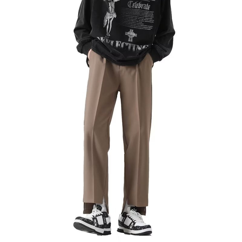Herren Elegante Baumwollanzughose Drune
