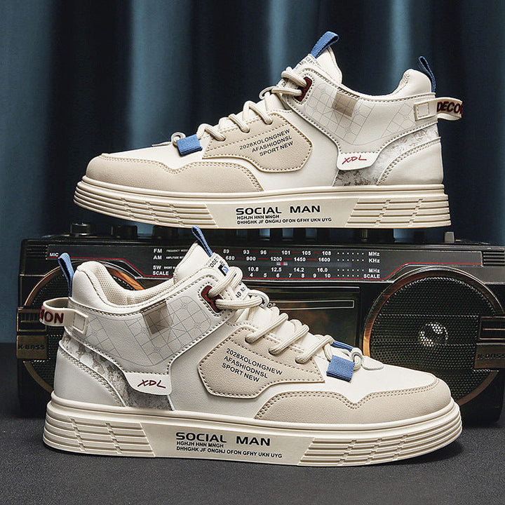 Damen Sportliche Sneakers mit modernen Designelementen und rutschfester Sohle Drune