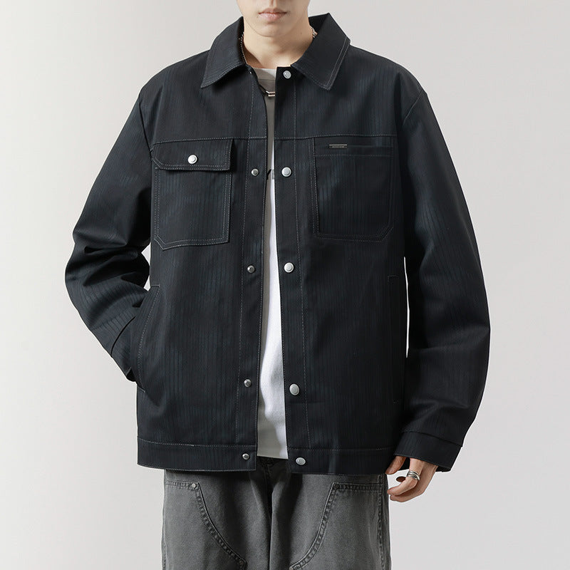 Herren Modische Freizeitjacke Drune