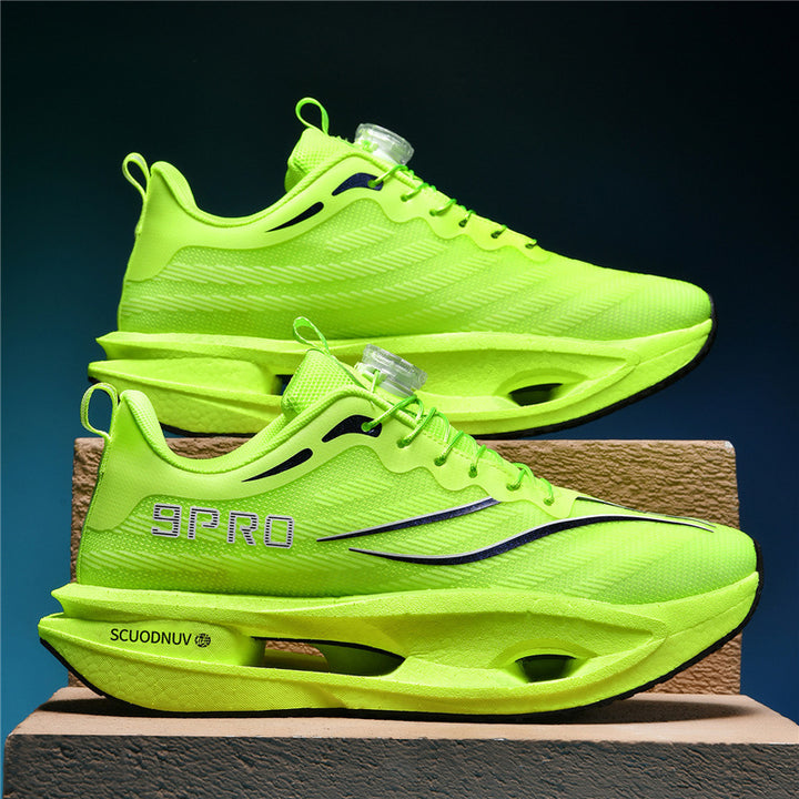 Unisex leichte Laufschuhe mit dämpfender Plattformsohle und atmungsaktivem Obermaterial Drune