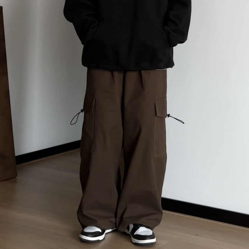 Herren Praktische Cargo-Hose mit verstellbarem Bund Drune