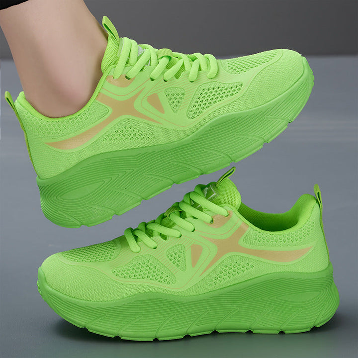 Damen Sportliche Laufschuhe mit atmungsaktivem Mesh-Obermaterial und gepolsterter Sohle Drune