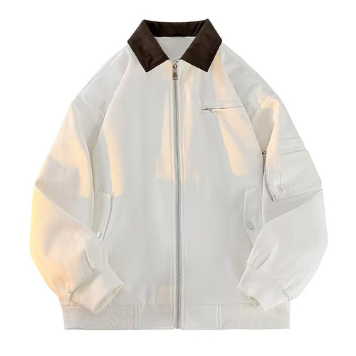 Damen Übergangsjacke mit hohem Kragen Drune