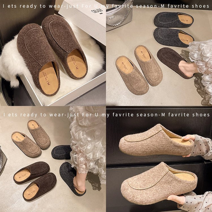 Damen Wohndeckenschuhe Drune