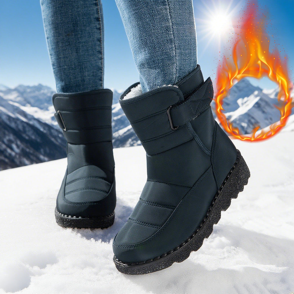Damen Winterstiefel mit isolierendem Warmfutter Drune