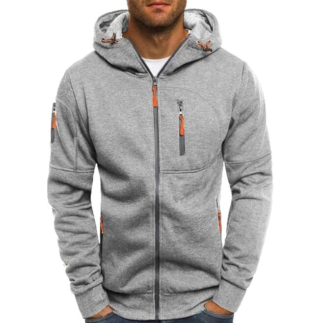 Herren Sportliche Kapuzenjacke mit praktischen Taschen Drune